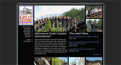 Desktop Screenshot of greatcoasters.com